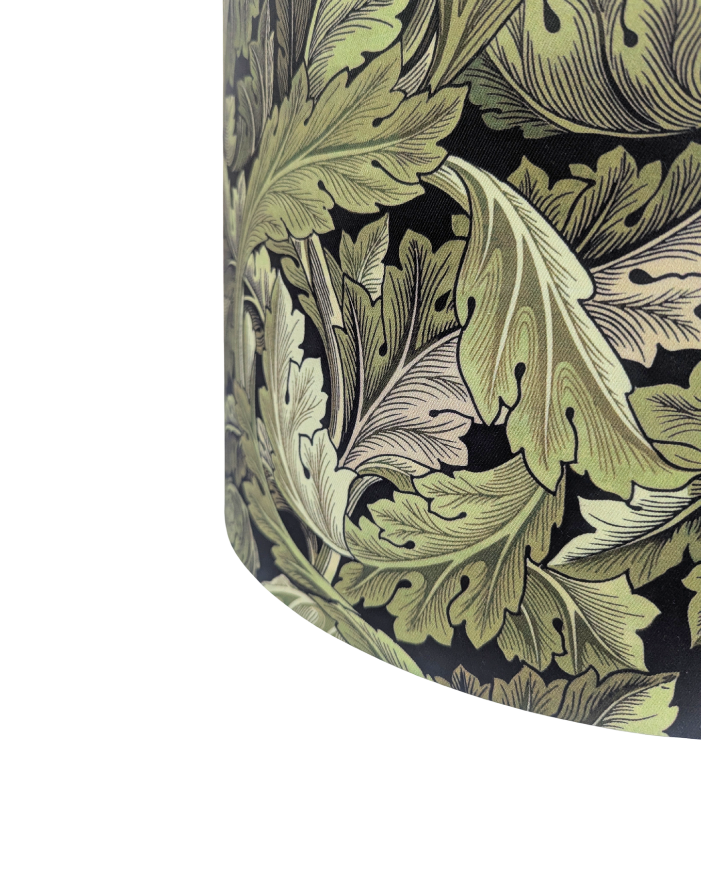 William Morris Acanthus in Tobacco Leaf Lampshade