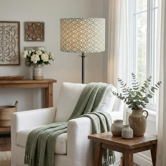 Moroccan Meadow mist Lampshade