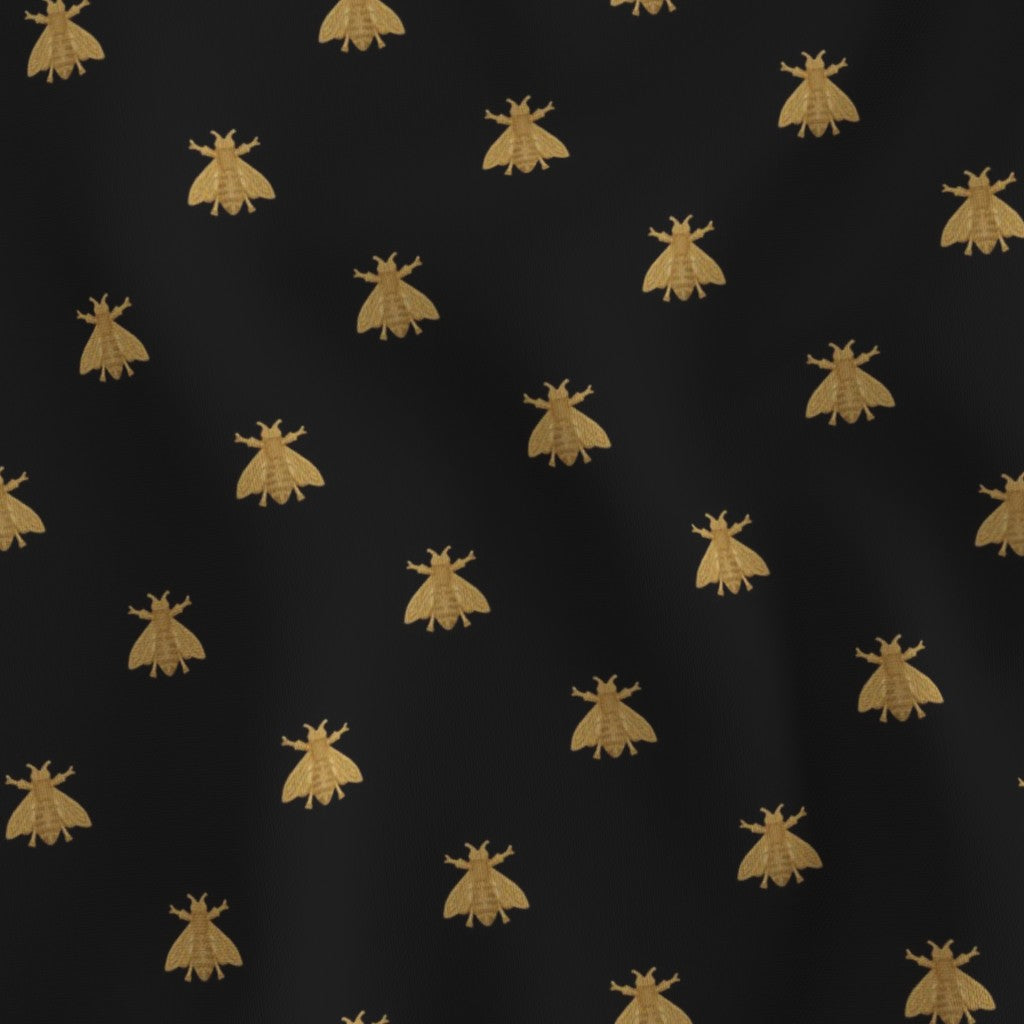 Napoleonic Golden Bees Lampshade - Fabric Swatch
