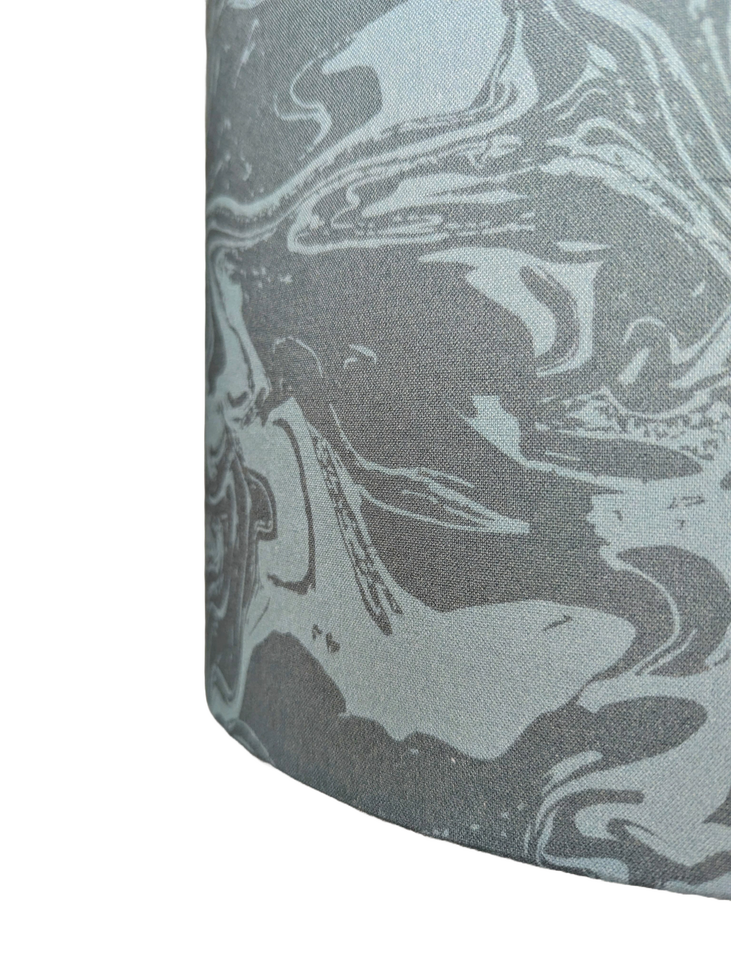 Modern Abstract Grey Lampshade