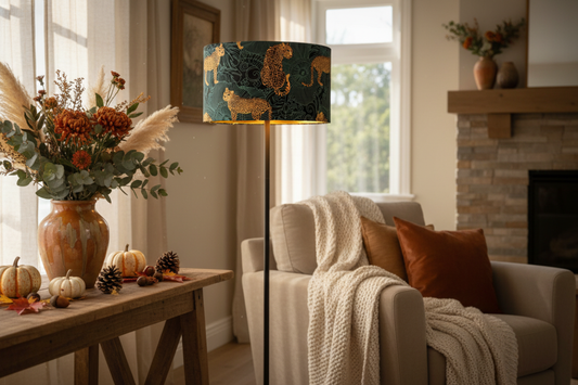 Fall Home Decor Ideas 2025 with Unique Lampshades