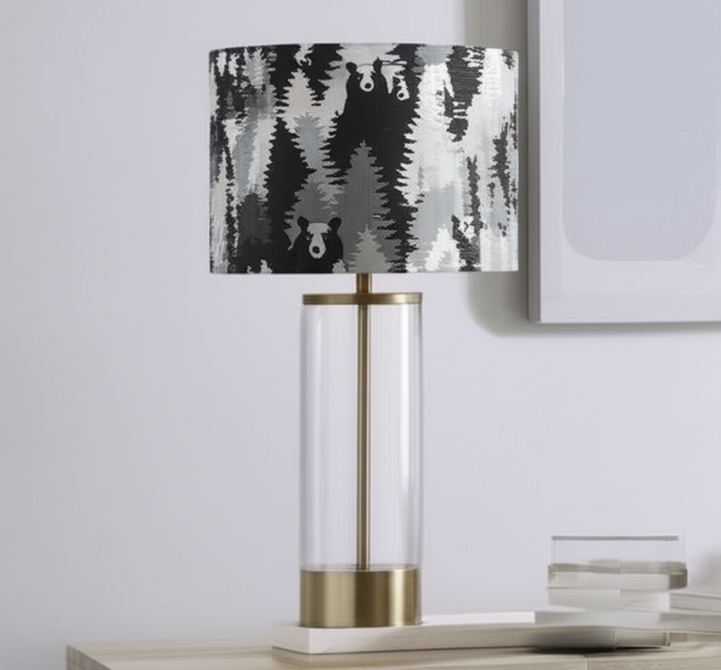 White Lining Lampshade