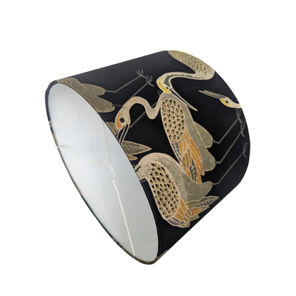Deco Cranes Onyx Black Lampshade