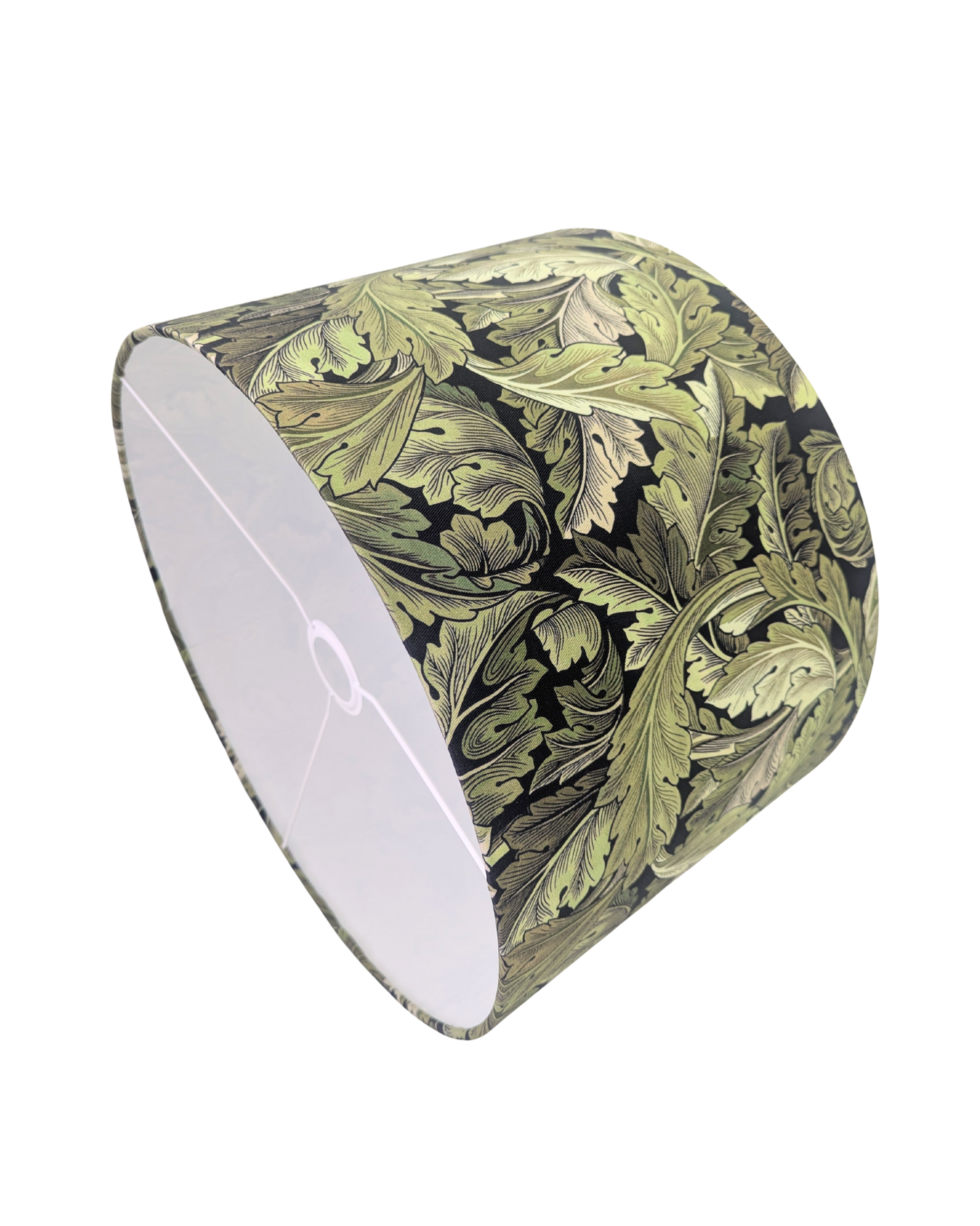 William Morris Acanthus in Tobacco Leaf Lampshade