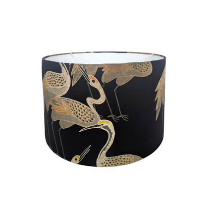 Deco Cranes Onyx Black Lampshade