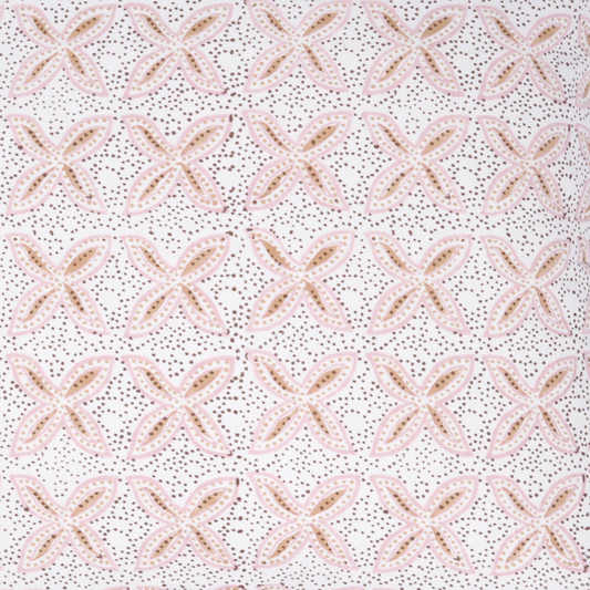 Bali plumeria Blossom Cushion Cover - Fabric Swatch