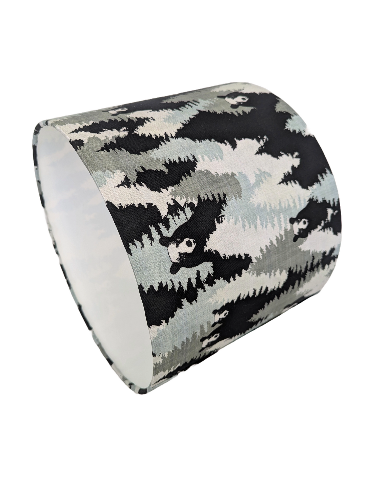 Bear Camouflage Lampshades for the cabin and cottage 