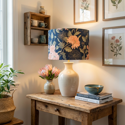 Twilight Chrysanthemum Lampshade