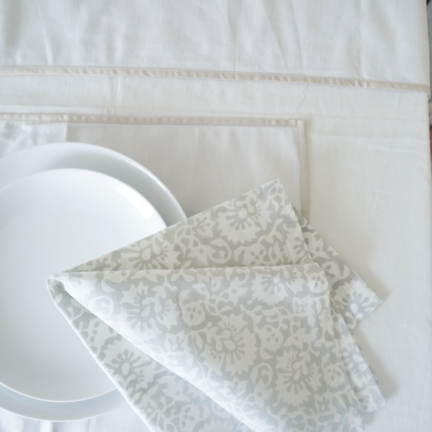 Tapioca Gray Solid Placement