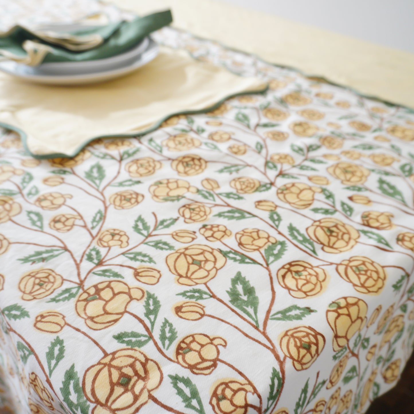 Fleurine Corn Table Cloth