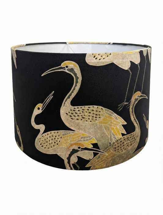 Deco Cranes Onyx Black Lampshade
