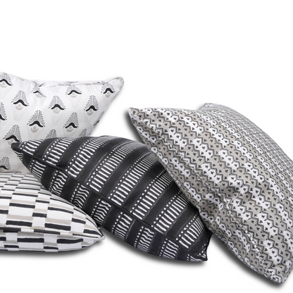 Eko Charcoal Cushion Cover