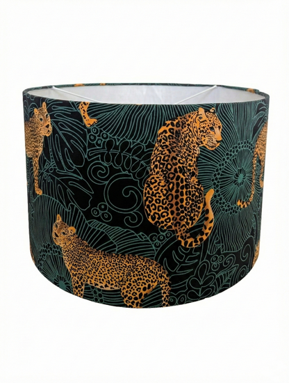 Exotic Leopard Green Lampshade