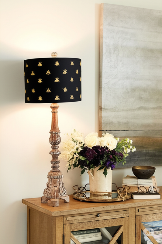 Napoleonic Golden Bees Lampshade
