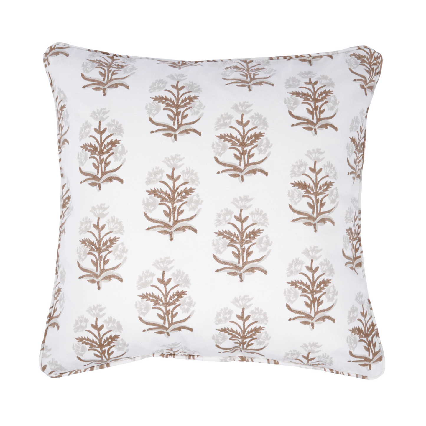 Jaipuri Rust Cushion Cover