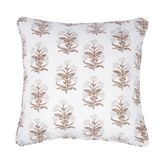 Jaipuri Rust Cushion Cover