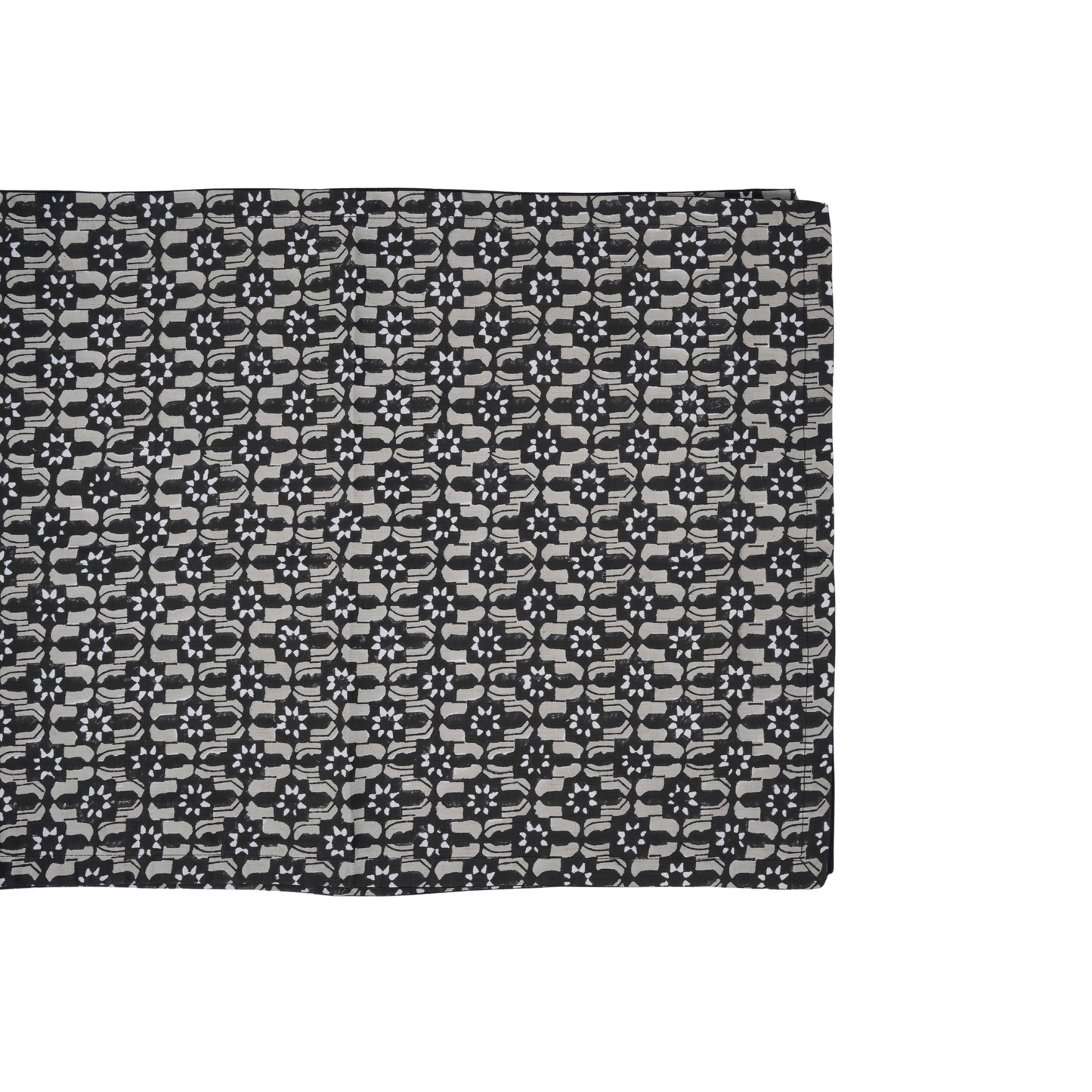 Moro Charcoal Table Runner