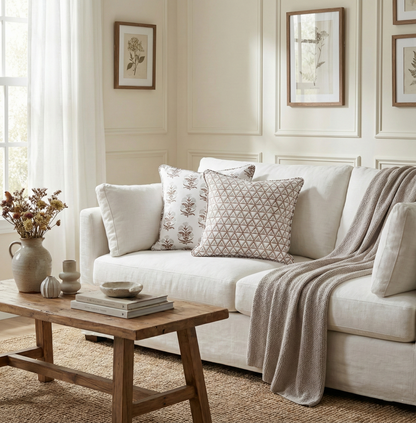 Moroccan Rust Cushion Cover