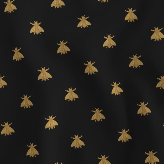 Napoleonic Golden Bees Lampshade - Fabric Swatch