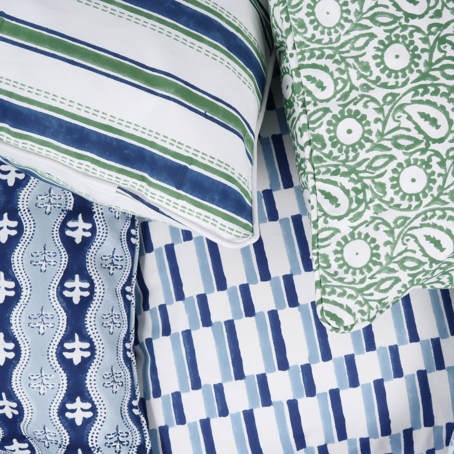 Oslo Cerulean Cushion Cover