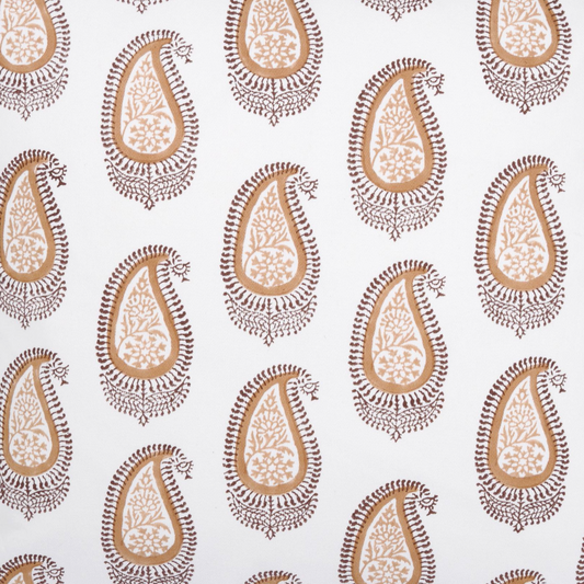 Paisley Topaz Cushion Cover - Fabric Swatch