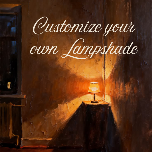 Customize Lampshade with your fabric
