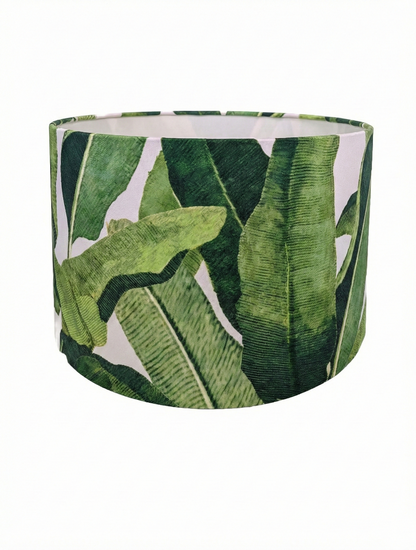 Tropical Green leaves Lampshade