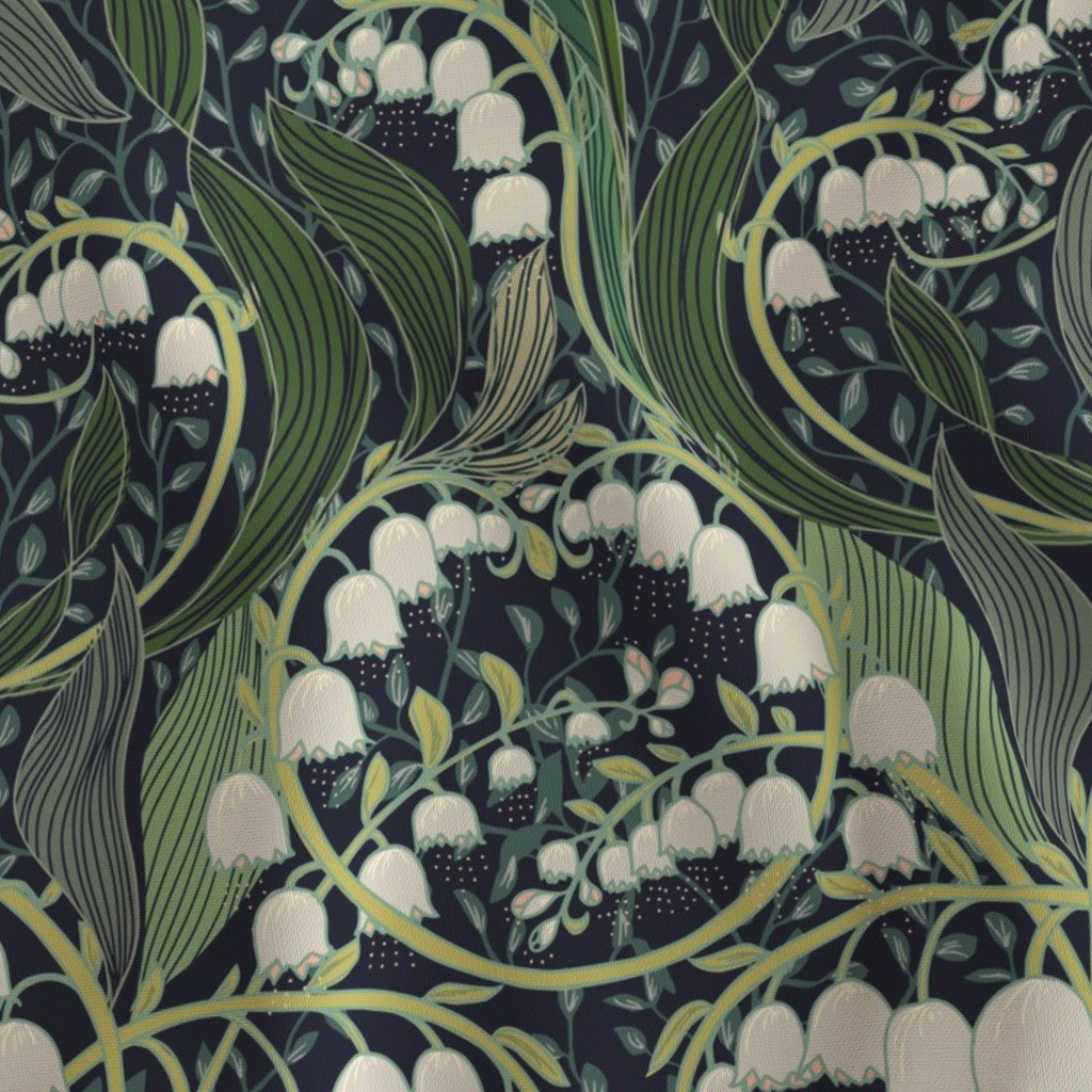 Wonderful Poisonous Lily Lampshade - Fabric Swatch