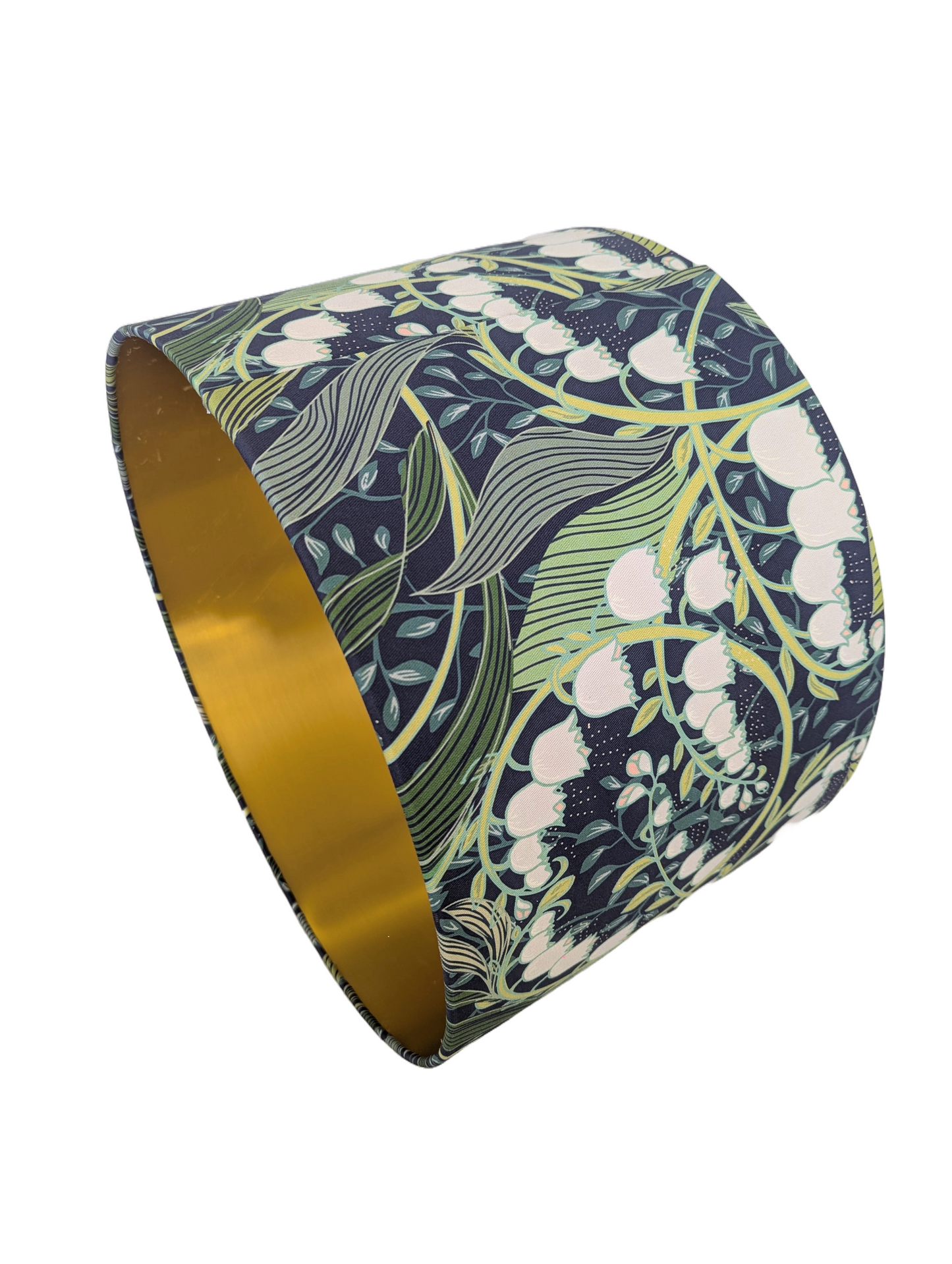 Wonderful Poisonous Lily green and blue fabric Lampshades 