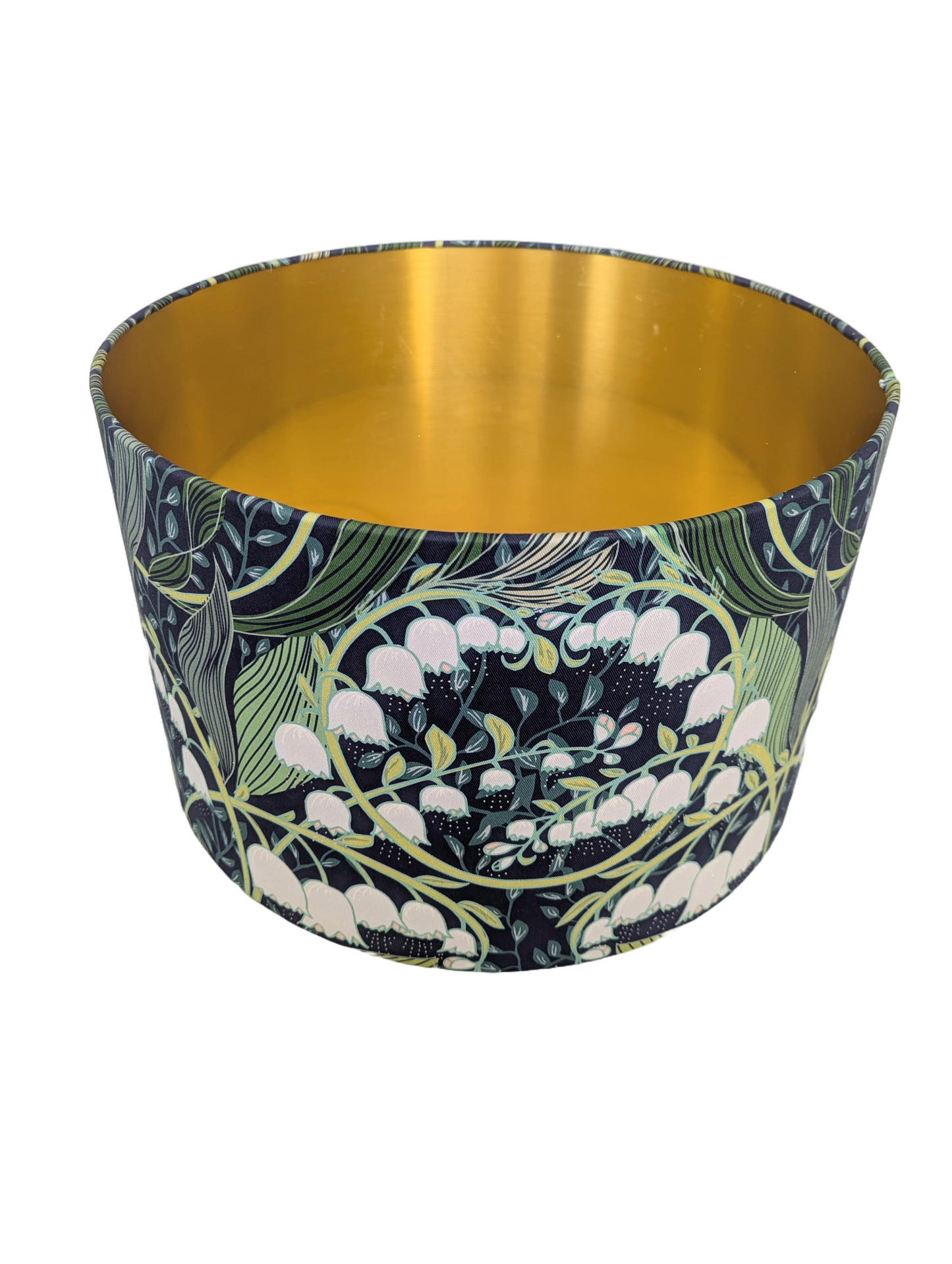 Wonderful Poisonous Lily green and blue fabric Lampshades 