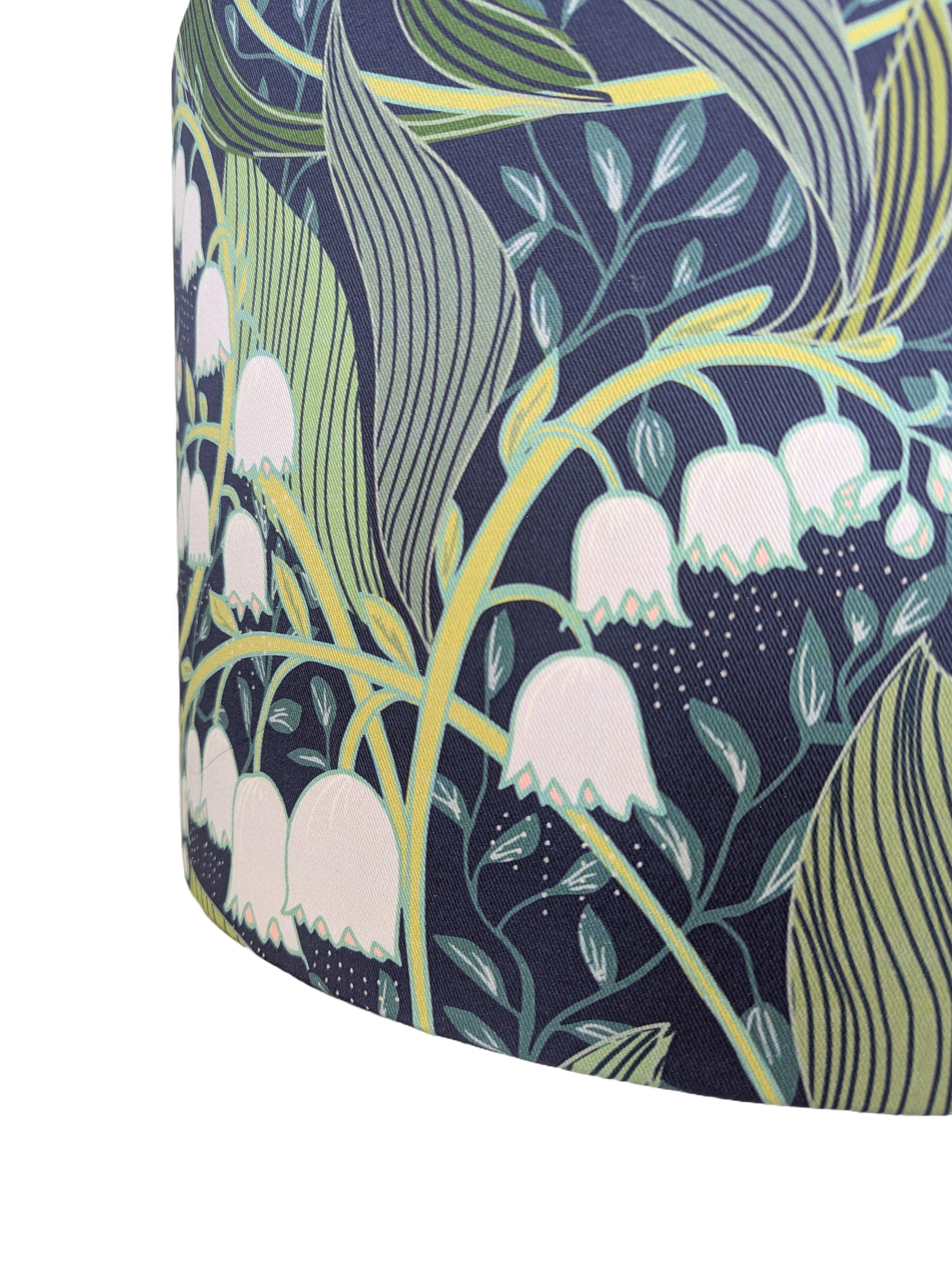 Wonderful Poisonous Lily green fabric Lampshades 