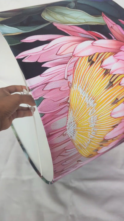 Ndebele Protea Elegance Lampshade