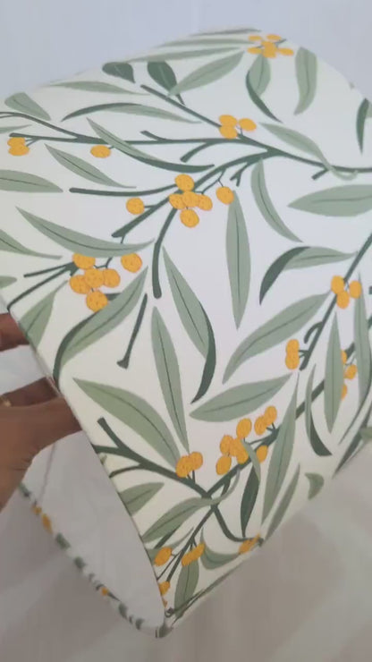 Botanical Green Lampshade