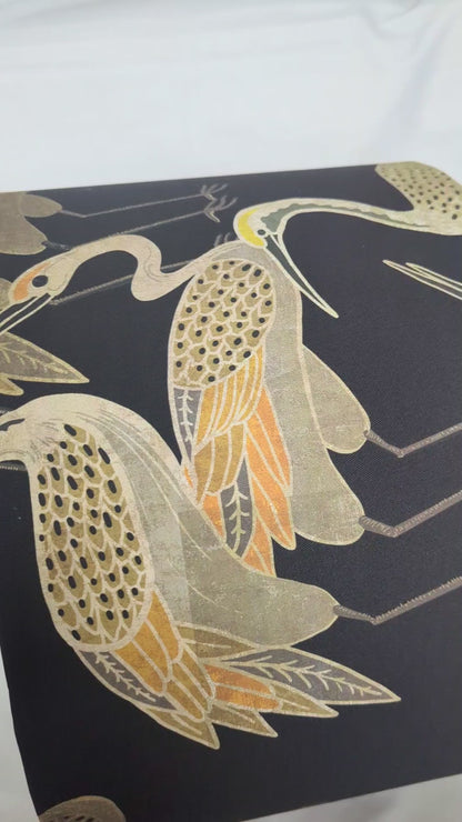 Deco Cranes Onyx Black Lampshade