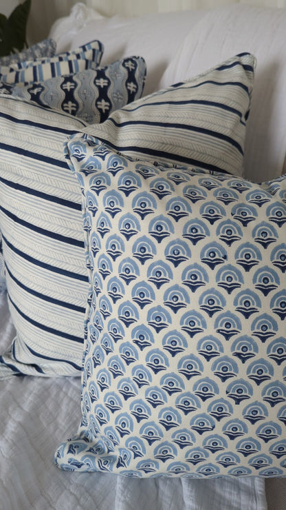 Arko Cerulean Cushion Cover