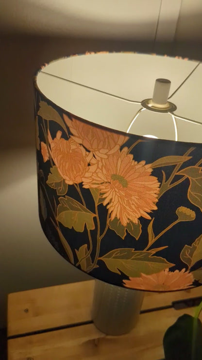 Twilight Chrysanthemum Lampshade