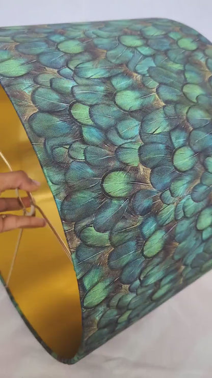 Green Pheasant Animal Lampshade