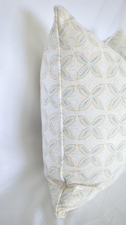 Bali plumeria Breeze Cushion Cover