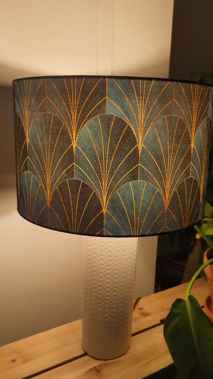 Art Deco Waterfalls Lampshade