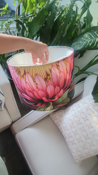 Ndebele Protea Elegance Lampshade