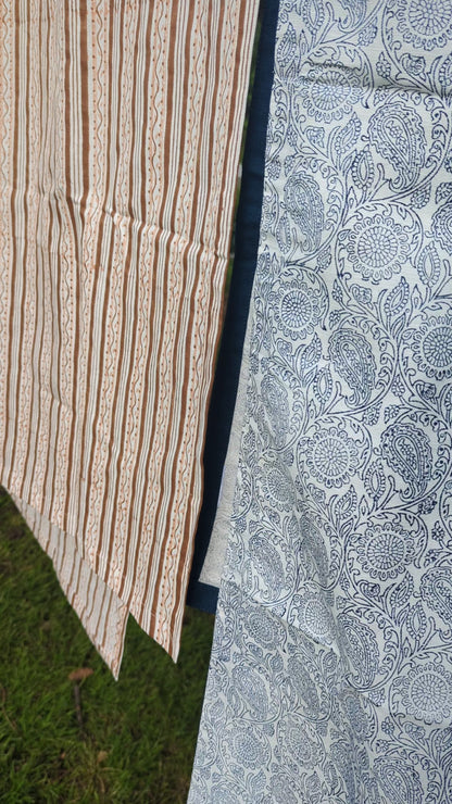 Pua Indigo blue Table Cloth