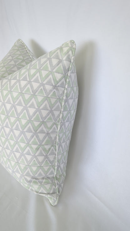 Moroccan Meadow mist Cushion Cover
